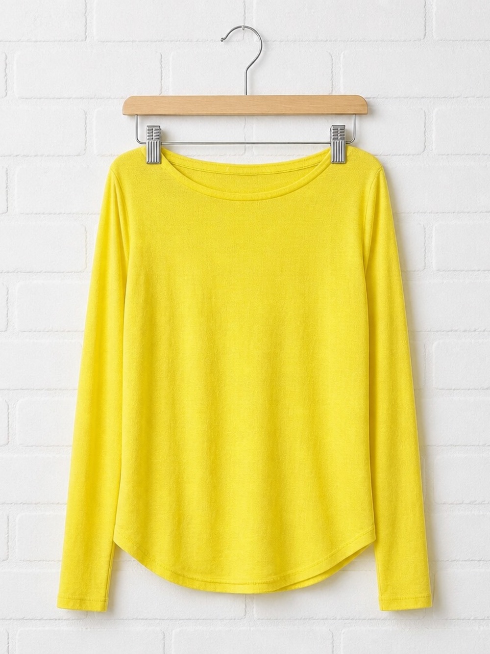 Lululemon Sweater Women 6 Yellow Lightweight Knit Pullover‎ Yoga Athleisure
